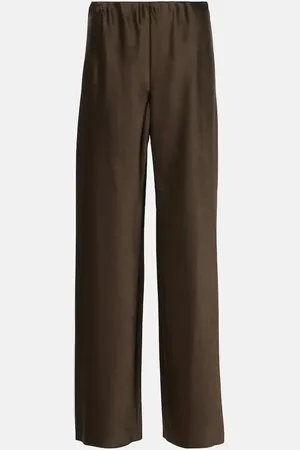 Vince Fluid satin straight pants