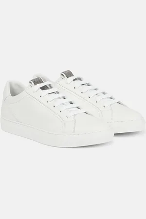Brunello Cucinelli Monili leather sneakers