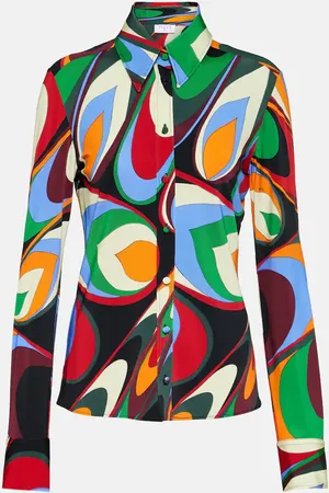 Puccini Onde crÃªpe shirt