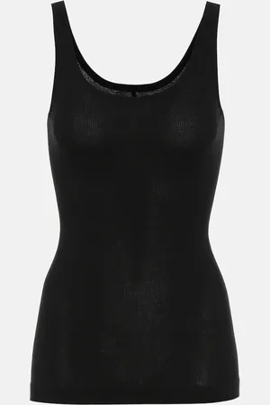 Vince Cotton-blend tank top
