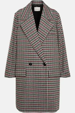 Dorothee Schumacher Vichy wool-blend coat