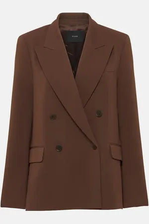Joseph Jaden double-breasted cady blazer
