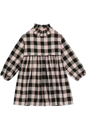 Il gufo Checked dress