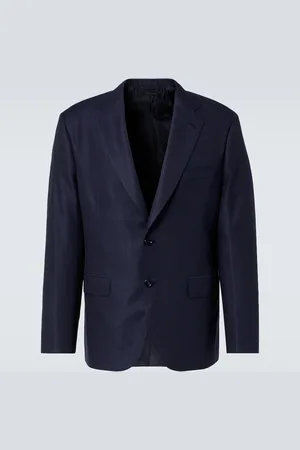 BRIONI Wool, silk, and cashmere suit jacket