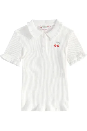 BONPOINT Gina cotton jersey polo shirt