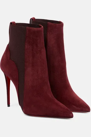 Christian Louboutin Chelsea Chick suede ankle boots