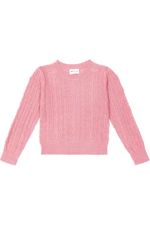 MORLEY Taco cable-knit wool-blend sweater