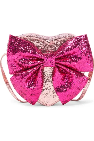 Konges Sløjd Tut bow-detail glitter shoulder bag