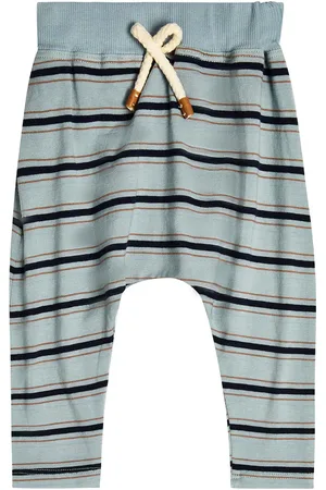 1+ IN THE FAMILY Baby Alfred striped cotton sweatpants