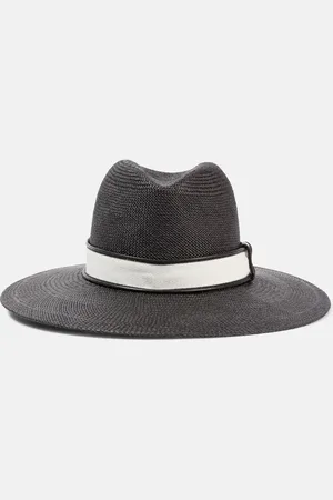Brunello Cucinelli Monili straw fedora