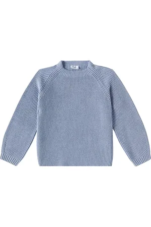 Il gufo Ribbed-knit cotton sweater