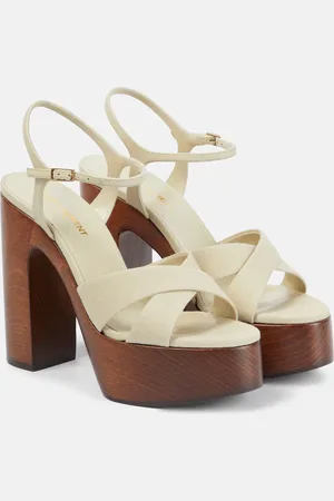 Saint Laurent Bianca 125 platform sandals