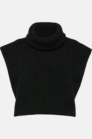 The Row Emmit ribbed-knit cashmere collar