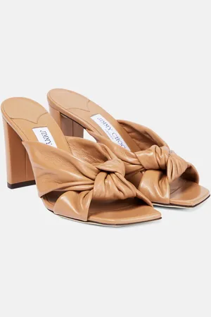 Jimmy Choo Avenue 85 leather mules