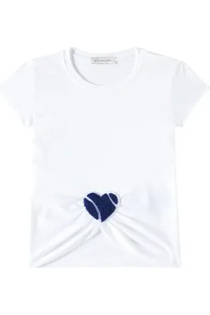 MONNALISA Printed cotton-blend T-shirt