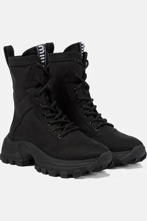 Miu Miu Lace-up combat boots