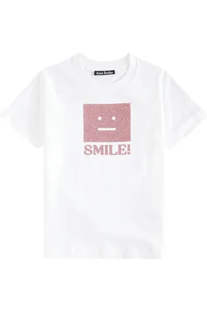 Acne Studios Nash Face cotton jersey T-shirt