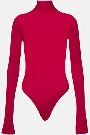 Alaïa Turtleneck jersey bodysuit