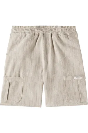 Donsje Aleid striped cotton shorts