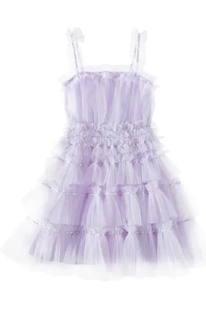 Tutu Du Monde Lola embellished tiered tulle dress