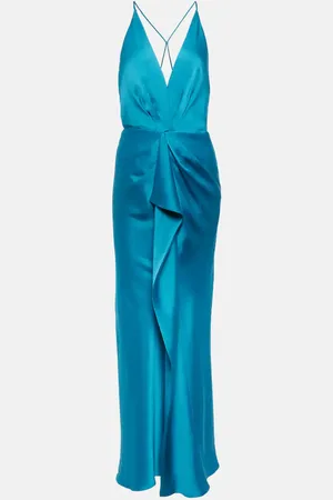 Simkhai Giana draped satin gown