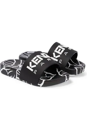 Kenzo Logo rubber sandals