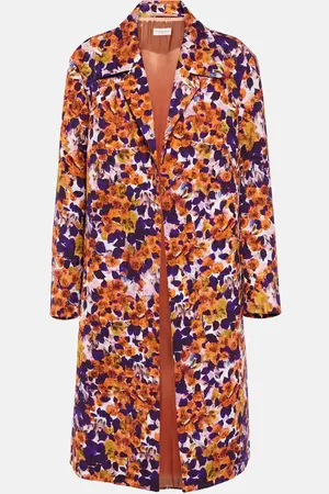 DRIES VAN NOTEN Floral coat