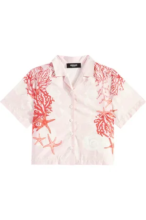 VERSACE Barocco Sea cotton poplin shirt