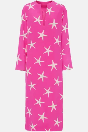 VALENTINO Printed silk kaftan
