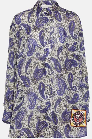 ZIMMERMANN Devi paisley-print silk shirt