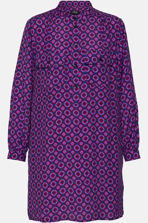 A.P.C. Mathilde printed shirt dress