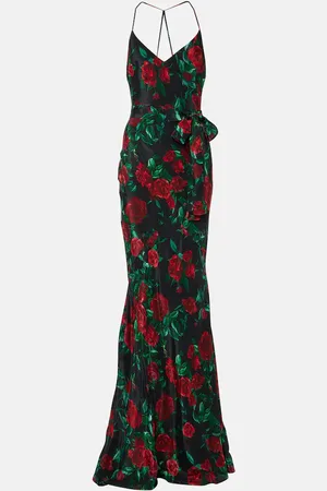 ALEXANDRA MIRO Isla floral maxi dress