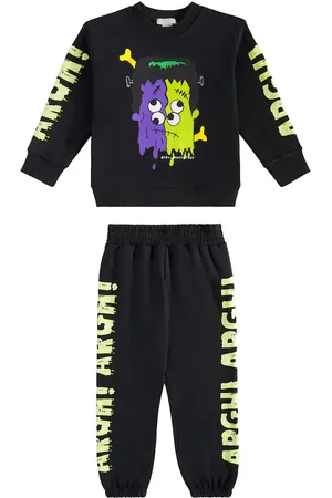 Stella McCartney Logo cotton fleece tracksuit