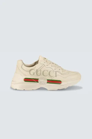 Gucci Rhyton leather sneakers