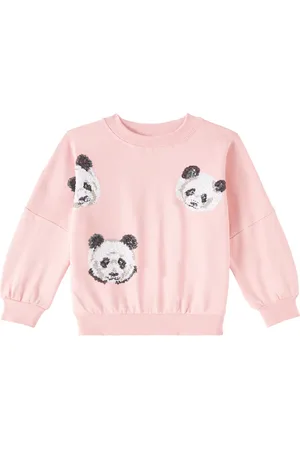 Molo Marika sequined cotton jersey sweatshirt