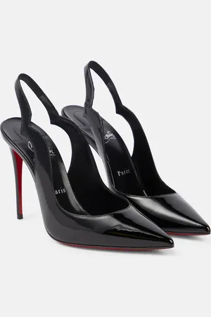Christian Louboutin Hot Chick leather slingback pumps