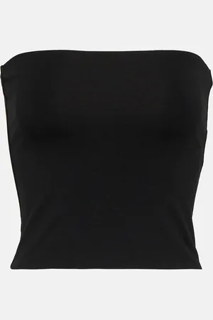 Brunello Cucinelli Cotton-blend tube top