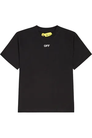 OFF-WHITE Logo cotton jersey T-shirt