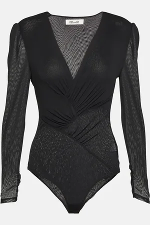 Diane von Furstenberg Constanza mesh bodysuit
