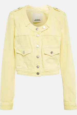 Isabel Marant Valene cropped denim jacket