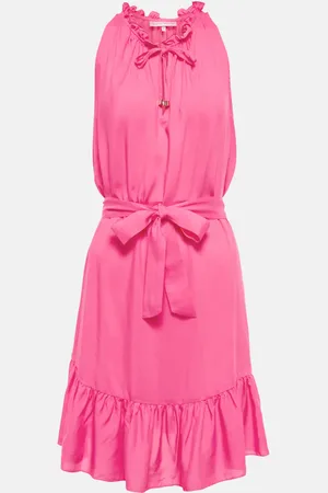 Heidi Klein Self-tie ruffled minidress