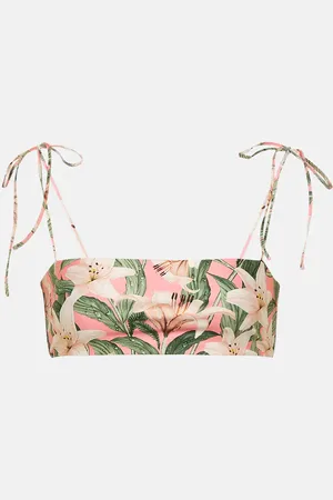 Agua by Agua Bendita Primavera floral bikini top