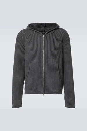 OUR LEGACY Level cotton zip-up hoodie