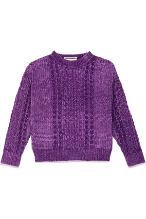 Scotch&Soda Chenille cable-knit sweater