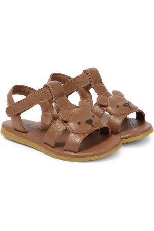 Donsje Dhalo Bear leather sandals