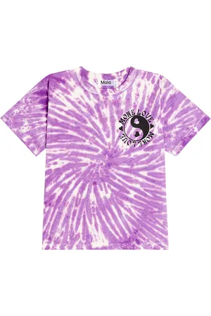 Molo Tied-dyed cotton T-shirt