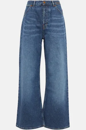 Chloé High-rise wide-leg jeans