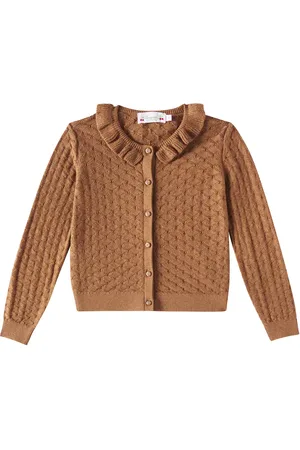 BONPOINT Emy cotton and cashmere cardigan