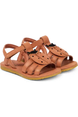 Donsje Iles Sky Lady Bird leather sandals