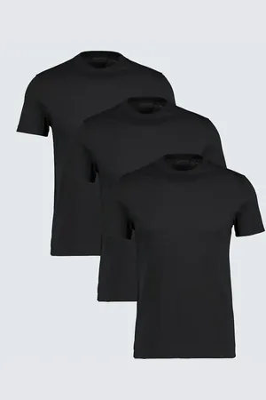 Prada Cotton jersey T-shirt three-pack